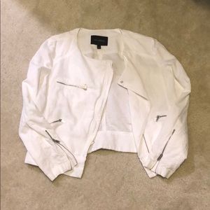 Banana Republic White Jacket